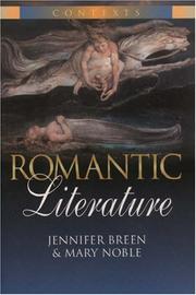Cover of: Romantic literature
