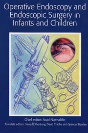 Cover of: Operative Endoscopy and Endoscopic Surgery in Infants and Children (Hodder Arnold Publication)