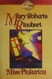 Cover of: Miss Pinkerton by Mary Roberts Rinehart.