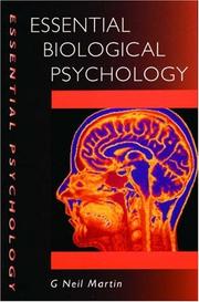 Cover of: Essential Biological Psychology (Arnold Publication)