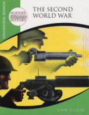 Cover of: Second World War: Foundation Edition (Hodder 20th Century History)