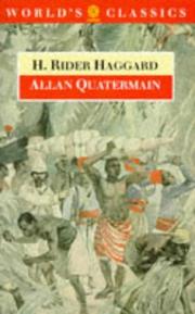 Cover of: Allan Quatermain by H. Rider Haggard