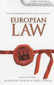 Cover of: European Law (Key Facts)