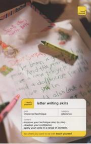 Cover of: Teach Yourself Letter Writing Skills