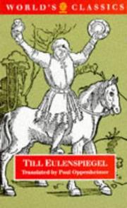 Cover of: Till Eulenspiegel by Paul Oppenheimer