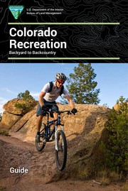 Colorado recreation by United States. Bureau of Land Management