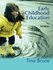 Cover of: Early Childhood Education by Tina Bruce