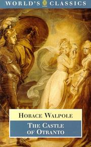 Cover of: The Castle of Otranto by Horace Walpole