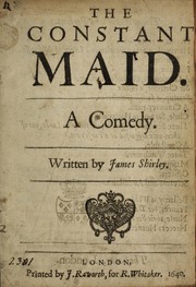 Constant maid by James Shirley