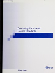 Cover of: Continuing care health service standards