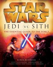 Cover of: Star Wars: Jedi vs. Sith by Ryder Windham