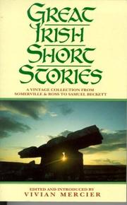 Cover of: GREAT IRISH SHORT STORIES