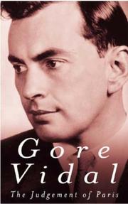 Cover of: The Judgement of Paris by Gore Vidal, Gore Vidal