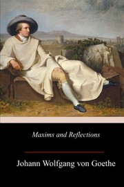 Cover of: Maxims and Reflections