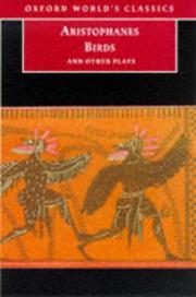 Cover of: Birds and Other Plays (Oxford World's Classics) by Aristophanes