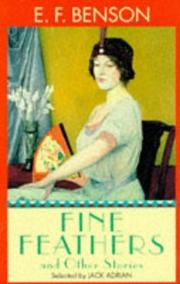 Cover of: Fine feathers and other stories by E. F. Benson