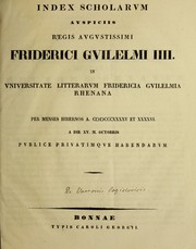 Cover of: [De M. Terentii Varronis logistoricis libris prooemium]