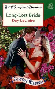 Cover of: Long Lost Bride (Fairytale Weddings) (Harlequin Romance, 3579)