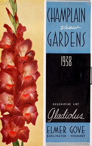 Cover of: Descriptive list: gladiolus