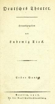 Cover of: Deutsches Theater