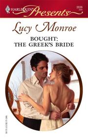 Cover of: Bought: The Greek's Bride (Harlequin Presents)