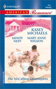 Cover of: Mccallum Quintuplets (Maitland Maternity: Triplets, Quads & Quints) (Harlequin American Romance Series)