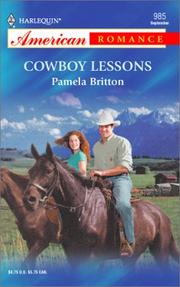 Cover of: Cowboy Lessons