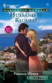 Cover of: Husband By Request | Rebecca Winters