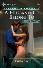 Cover of: A Husband To Belong To