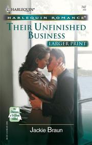 Cover of: Their Unfinished Business (Larger Print Romance)