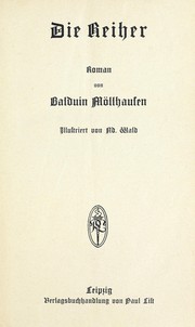 Cover of: Die Reiher: Roman