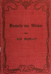 Cover of: Diesseits von Weimar: auch ein Buch über Goethe