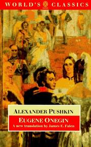 Cover of: Eugene Onegin by Aleksandr Sergeyevich Pushkin