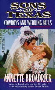Cover of: Sons Of Texas:  Cowboys And Wedding Bells  (By Request) (By Request)