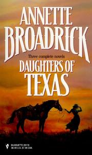 Cover of: Daughters Of Texas (By Request 3'S) (By Request 3's)