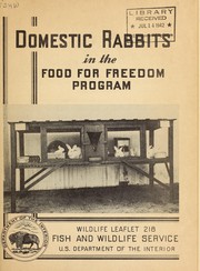 Cover of: Domestic rabbits in the Food for Freedom program