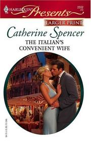 Cover of: The Italian's Convenient Wife (Larger Print Presentsitalian Husbands)