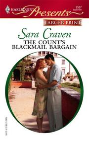 Cover of: The Count's Blackmail Bargain (Larger Print Presents)