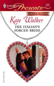 Cover of: The Italian's Forced Bride (Larger Print Harlequin Presents: Italian Husbands)