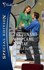 Cover of: The Tenant Who Came To Stay (Silhouette Special Edition) by Pamela Toth