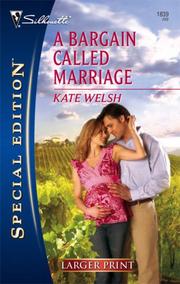 Cover of: A Bargain Called Marriage