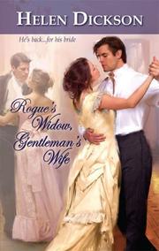 Cover of: Rogue's Widow, Gentleman's Wife by Helen Dickson
