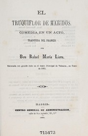 Cover of: El truquiflor de maridos: comedia en un acto