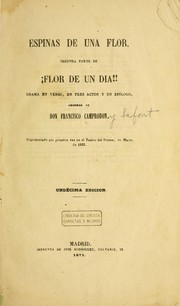 Cover of: Espinas de una flor