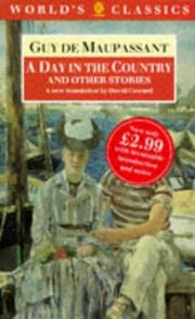 Cover of: A day in the country and other stories by Guy de Maupassant