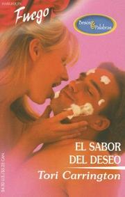 Cover of: El Sabor Del Deseo: (The Taste Of Desire) (Fuego)