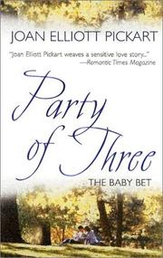 Cover of: Party of Three by Joan Elliott Pickart