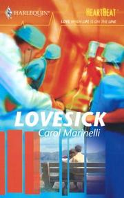 Cover of: Lovesick by Carol Marinelli