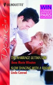 Cover of: The Marriage Ultimatum (Silhouette Desire)
