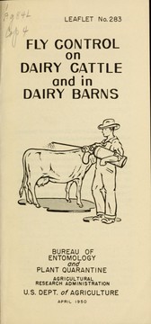 Cover of: Fly control on dairy cattle and in dairy barns by United States. Bureau of Entomology and Plant Quarantine